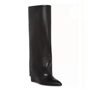 Madden Girl Black Heeled Boots